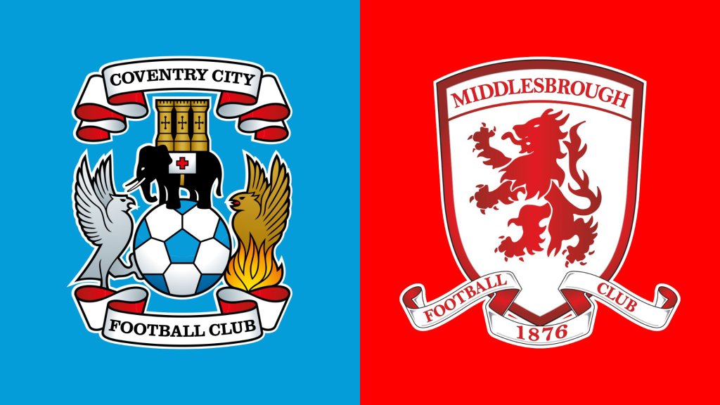 Coventry vs Middlesbrough
